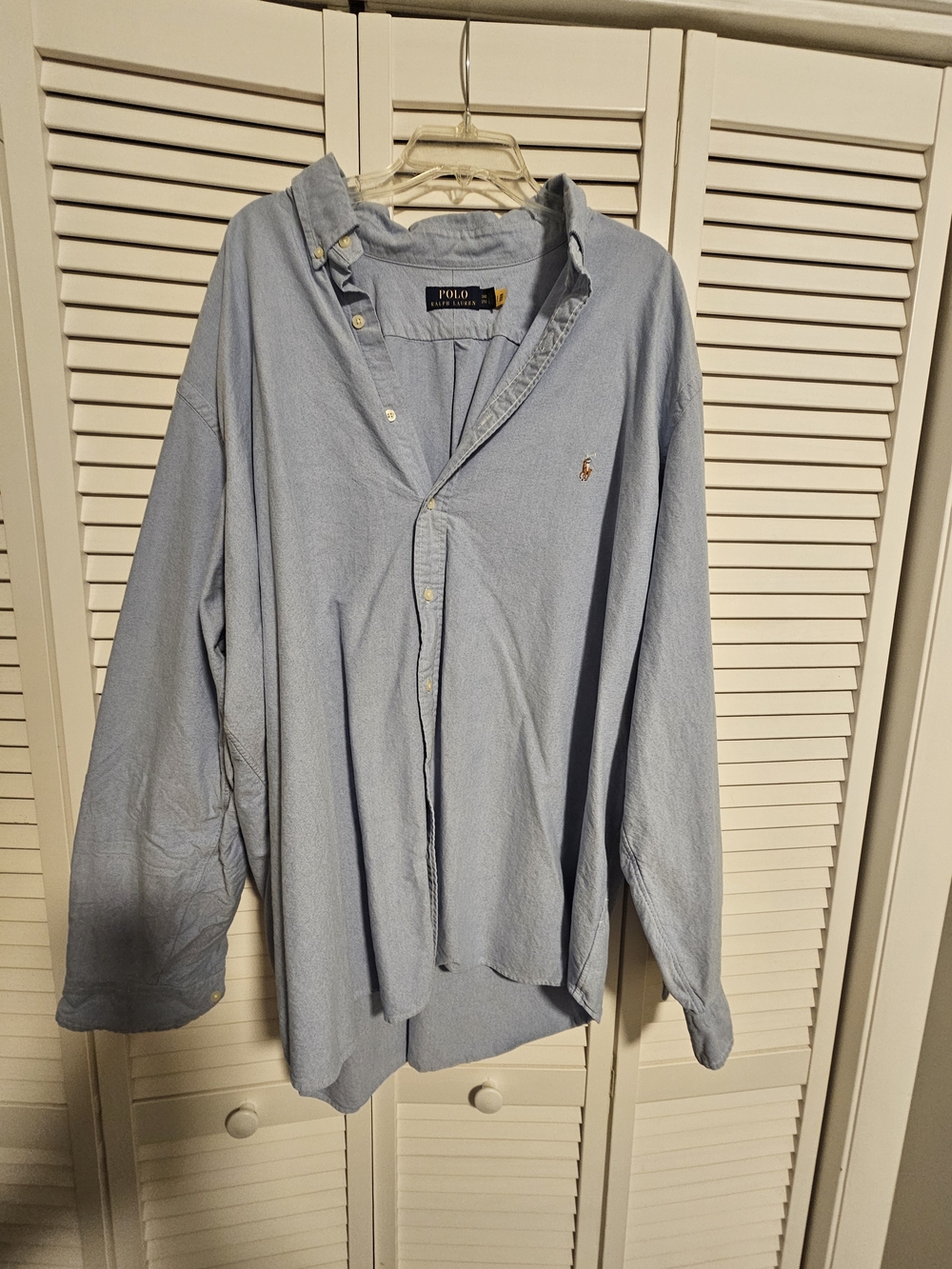 Polo by Ralph Lauren Light Blue Oxford Button-Down Shirt - Men